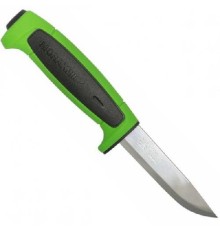 Нож Morakniv Basic 546  2019 Edition нержавеющая сталь, пласт. ручка (зеленая) чер. вставка, 13451