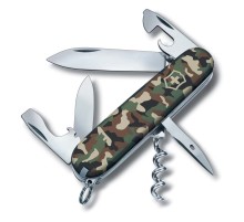Нож перочинный VICTORINOX Spartan, 91 мм, 12 функций, камуфляж