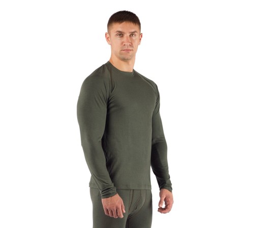 Футболка  мужская Atar/ дл. рукав/ шерсть 160/ зеленый/ S, Atar6262S