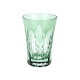 Стакан TAJIMA GLASS с узором Тама Ярай , 240 мл, зеленый, 1 шт