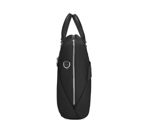 Портфель VICTORINOX Victoria Signature Briefcase, черный, нейлон/кожа, 42x13x30 см, 13 л