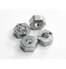 Алюминиевые колёсные шестигранники 4 шт.
