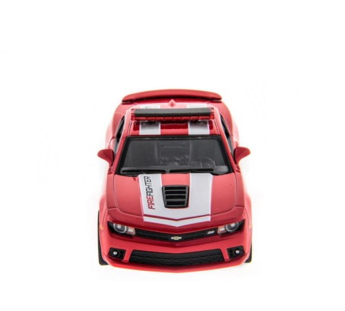 Машина Kinsmart 1:38 Chevrolet Camaro 2014 (Police/Fire) инерция (1/12шт.) б/к