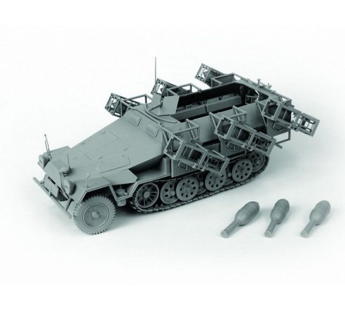 Сборная модель ZVEZDA Немецкий БТР с пусковыми установками Sd.Kfz.251/1 Ausf.B 