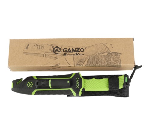 Нож Ganzo G8012V2-LG с паракордом