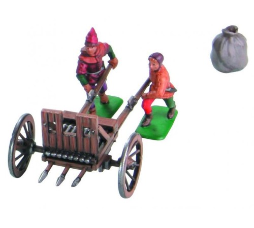Сборные солдатики ZVEZDA Средневековая полевая пороховая артиллерия, 1/72