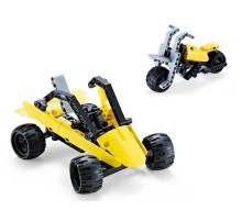 Конструктор CaDA Technic багги-квадроцикл-мотоцикл 8 в 1 (338 деталей)