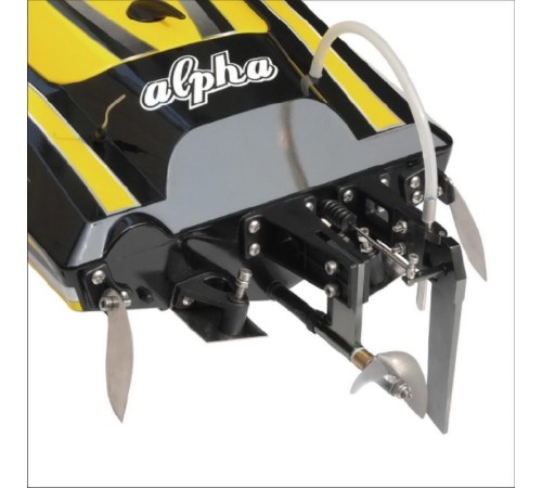 Радиоуправляемый катер Joysway Alpha Yellow Brushless 4S Li-Po 2.4G RTR