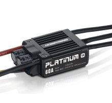 Бесколлекторный регулятор Hobbywing Platinum 60A-V4 (60A-80A, Aircraft, Heli)