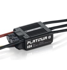 Бесколлекторный регулятор Hobbywing Platinum 60A-V4 (60A-80A, Aircraft, Heli)