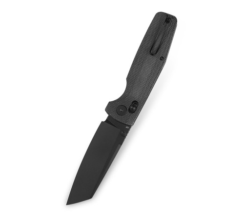 Нож Bestech Slasher сталь D2, рукоять Микарта черная