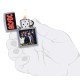 Зажигалка ZIPPO AC/DC® с покрытием Street Chrome™, латунь/сталь, серебристая, матовая, 38x13x57 мм