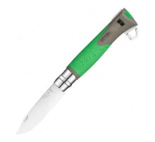 Набор-дисплей Opinel, 8 ножей №12 Explore из нержав стали, 4 зеленых + 4 оранжевых, 001975
