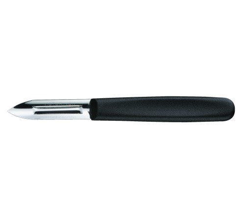 Набор из 11 кухонных ножей VICTORINOX, чёрная рукоять, в подставке из бука высотой 35,5 см