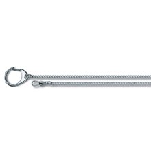 Цепочка VICTORINOX, 40 см, диаметр 1,2 мм, с кольцом для ключей и карабином, хромированная
