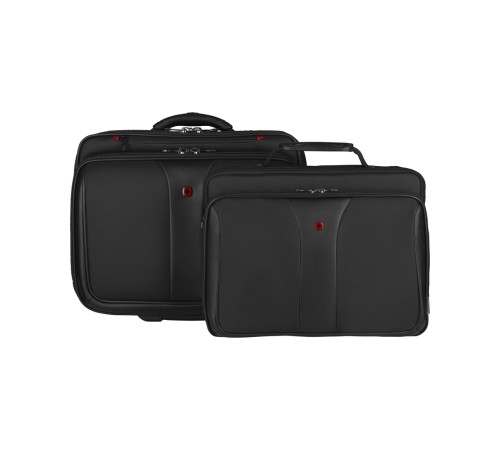Мобильный офис WENGER Patriot с чехлом для ноутбука 15,6'', черный, 100% полиэстер 43х41х31 см, 25 л