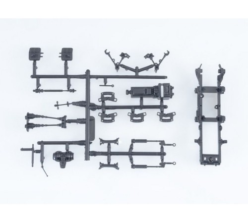 Сборная модель AVD Трактор Т-150 гусеничный с отвалом, 1/43