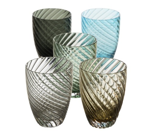 Стаканы сервировочные Italesse Vertigo Tumbler Blue 2 шт