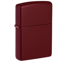 Зажигалка ZIPPO Classic с покрытием Merlot, латунь/сталь, бордовая, глянцевая, 38x13x57 мм