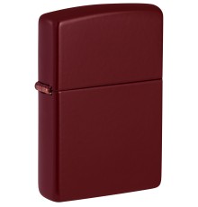 Зажигалка ZIPPO Classic с покрытием Merlot, латунь/сталь, бордовая, глянцевая, 38x13x57 мм