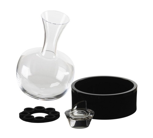 Декантер Italesse Alavin Black Base