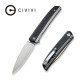 Складной нож CIVIVI Savant сталь C14C28N, рукоять G10 черная