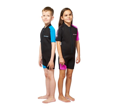Детский гидрокостюм Salvimar Aquatic, 2 мм, розовый, L, на 12-14 лет