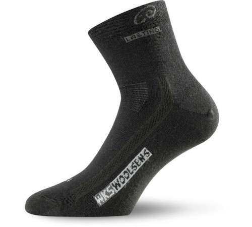 Носки Lasting WKS 900, wool+polypropylene, черный, размер L, WKS900S
