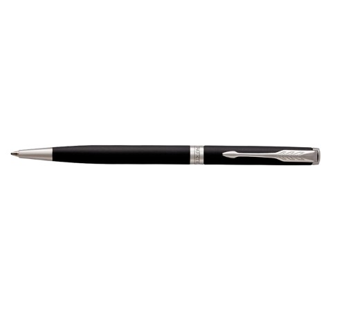 Тонкая шариковая ручка Parker ESSENTIAL Sonnet Matte Black CT