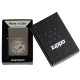 Зажигалка ZIPPO Лучшая цена 2022 с покрытием Black Ice®, латунь/сталь, чёрная, 38x13x57 мм