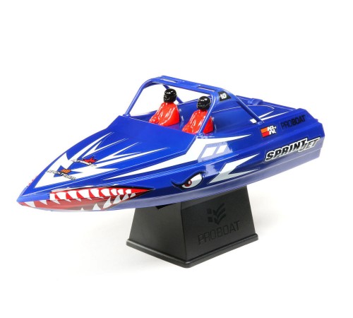 Радиоуправляемый катер ProBoat Sprintjet 9-inch Self-Right Jet Boat (синий) RTR