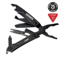 Мультитул Gerber Tactical Mini Multi-Tool Dime Black Box, черный, коробка, 30-000469