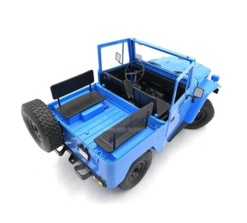 Радиоуправляемая машина WPL японский внедорожник FJ40 (голубая) 4WD 2.4G 1/16 RTR