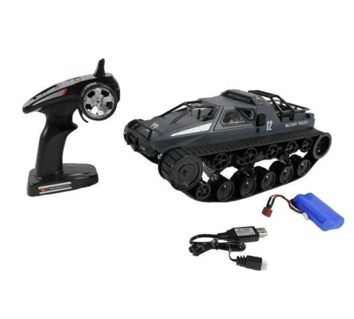 Радиоуправляемый вездеход Military Police (серый) 2.4G 1/12 RTR