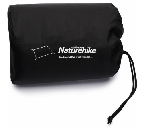 Коврик многофункциональный Naturehike NH20FCD03 влагозащитный из алюминиевой фольги PE L 180*200, 6927595746783