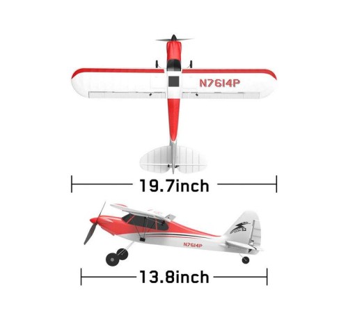 Радиоуправляемый самолет Volantex RC Sport Cub 500мм 2.4G 4ch LiPo RTF with Gyro