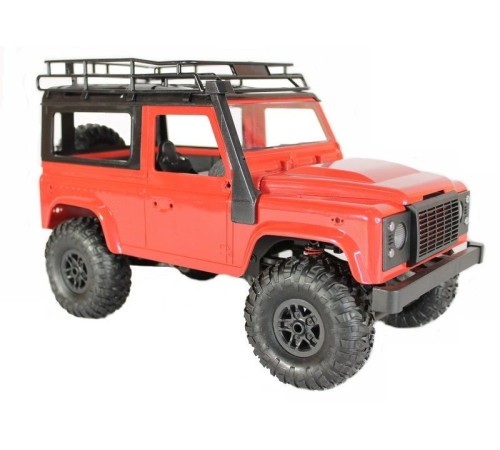 Радиоуправляемая машина MN MODEL английский внедорожник Defender (красный) 4WD 2.4G 1/12 RTR