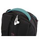 Рюкзак SWISSGEAR, черный/бирюзовый, фьюжн/2 мм рипстоп, 32x15x46 см, 22 л