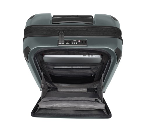 Чемодан VICTORINOX Spectra™ 3.0 Global Carry-On, темно-зеленый, поликарбонат Sorplas™, 40x20x55 см, 39 л