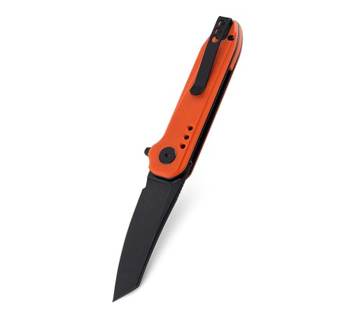 Нож Bestech Syntax сталь 14C28N, рукоять G10 оранжевая