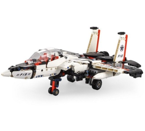 Радиоуправляемый конструктор CADA 2 в 1 трансформер F15-EagleBot (917 деталей)