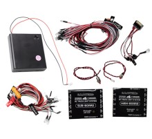 Профессиональное освещение G.T.Power для грузовиков, 2 контроллера, Bluetooth управление