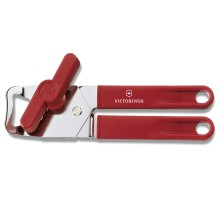 Консервный нож VICTORINOX универсальный, сталь/пластик, красный