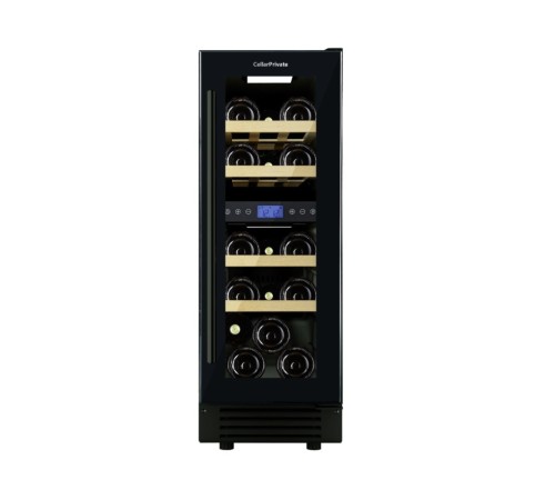 Винный шкаф двухзонный встраиваемый Cellar Private CP017-2TB