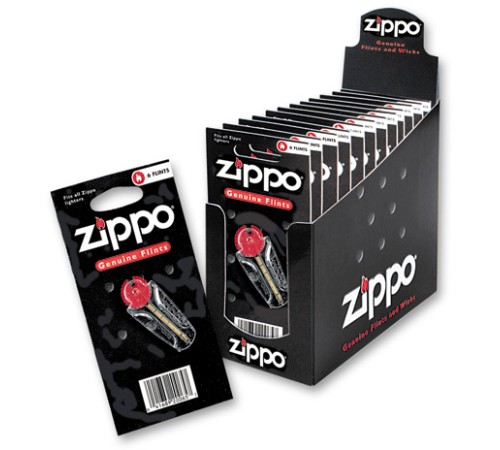 Кремни Zippo в блистере