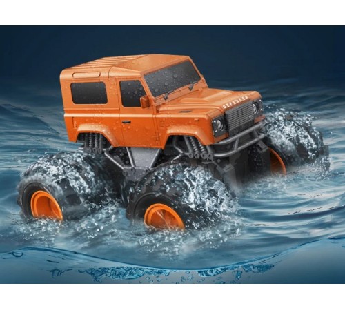Радиоуправляемая машина-амфибия Double Eagle Land Rover Bigfoot 1/18 4WD 2.4G RTR