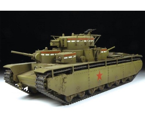 Сборная модель ZVEZDA Советский тяжелый танк Т-35, 1/35