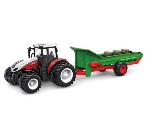 Р/У фермерский трактор Korody с прицепом транспортером, широкие колеса 1/24 2.4G 6CH RTR