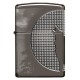 Зажигалка ZIPPO Armor™ Wolf  с покрытием High Polish Black Ice®, латунь/сталь, чёрная, 38x13x57 мм