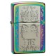 Зажигалка ZIPPO Filigree с покрытием Spectrum™, латунь/сталь, разноцветная, глянцевая,